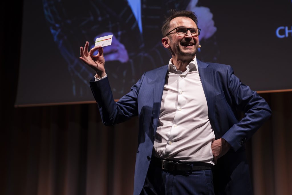 Jakob Lipp auf der Bühne